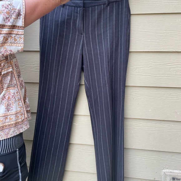 Axcess Charcoal Pinstripe Pants - Picture 1 of 5